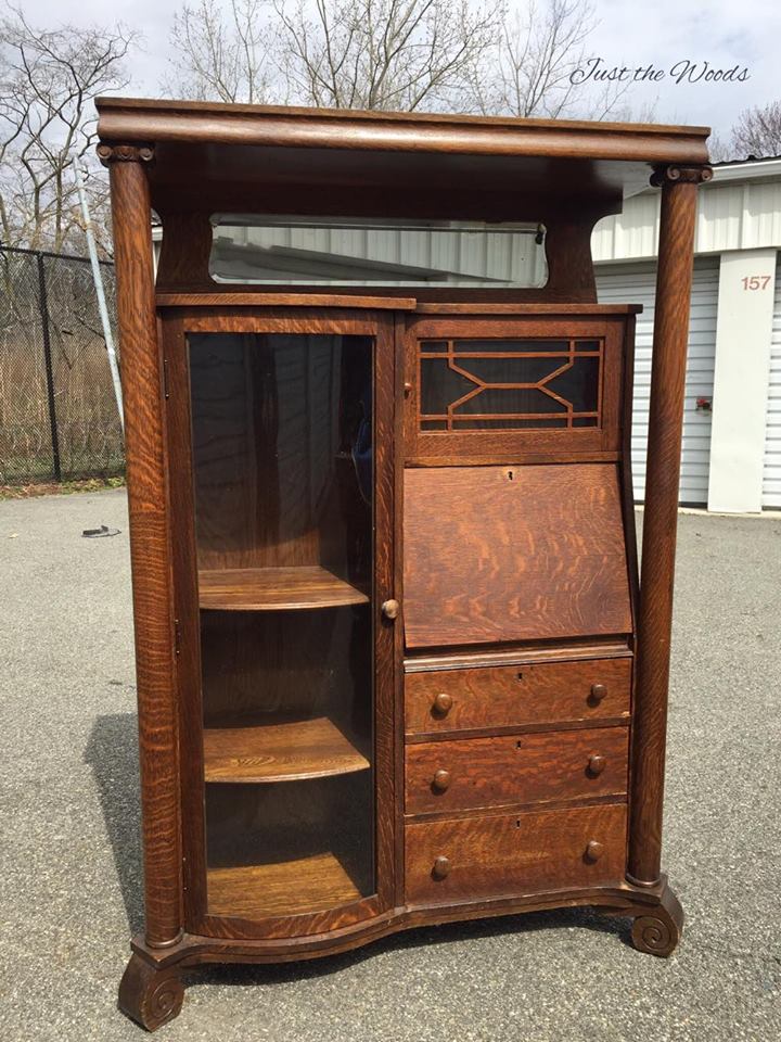 AS IS -Antique Larkin Secretary Curio