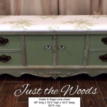 cedar & sage lane chest