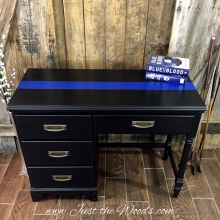 Thin Blue Line Desk