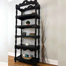 Black Painted Vintage Etagere