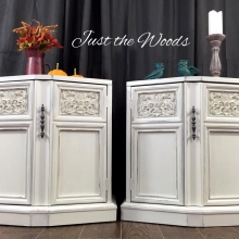 vintage chic end tables