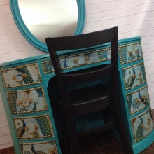 Peacock desk or vanity $695