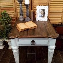 Glam Farmhouse Style Table