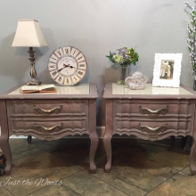 Romantic Marble Top Tables