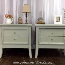 Shabby chic nightstands