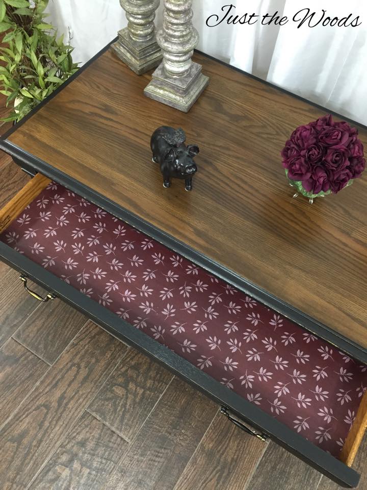 Black & Tan Coffee table $320