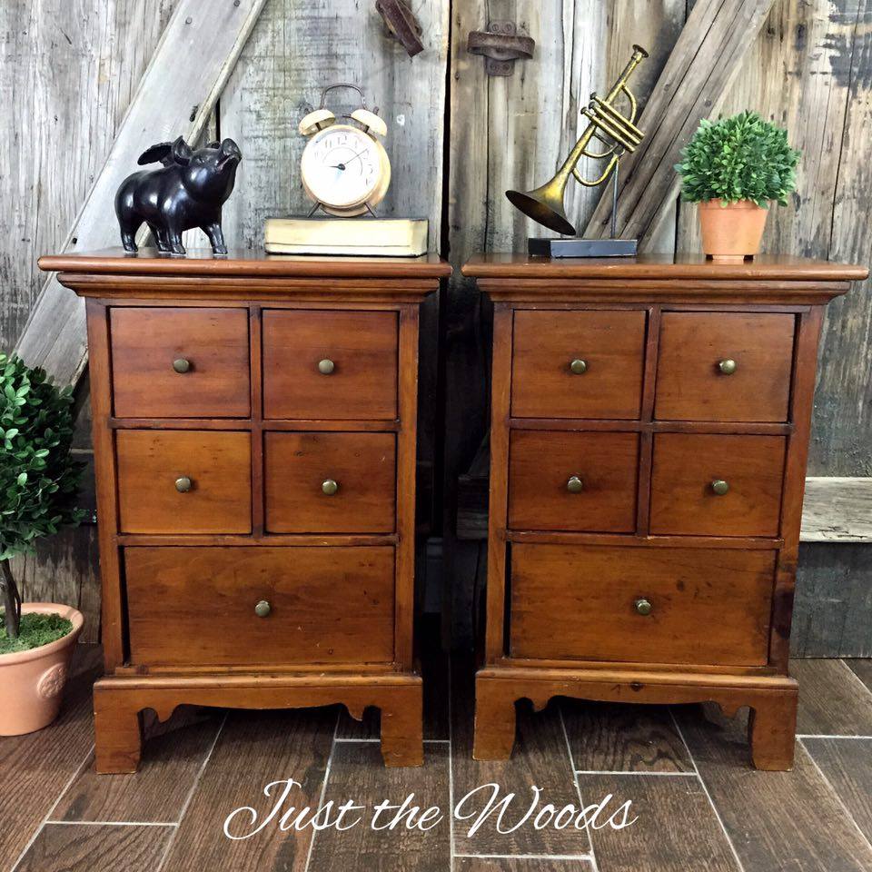 Hand made apothecary chest tables