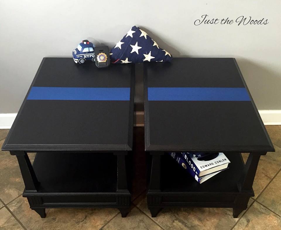 Thin Blue Line Tables