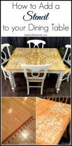 how-to-stencil, staten island, new york, painted furniture