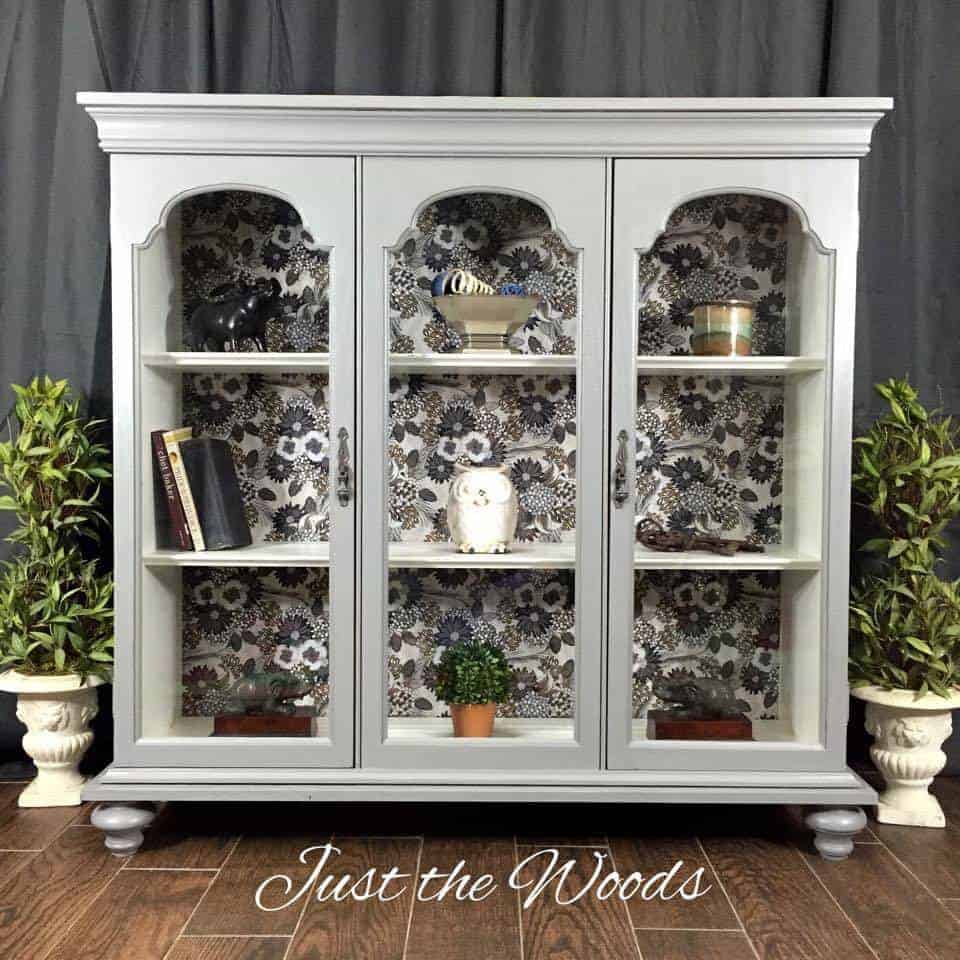 How To Build A Curio Cabinet From The Top Of A China Hutch