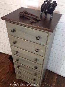 painted lingerie chest, restoration hardware painted finish, staten island