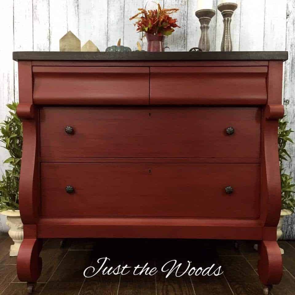 Painted Empire Dresser