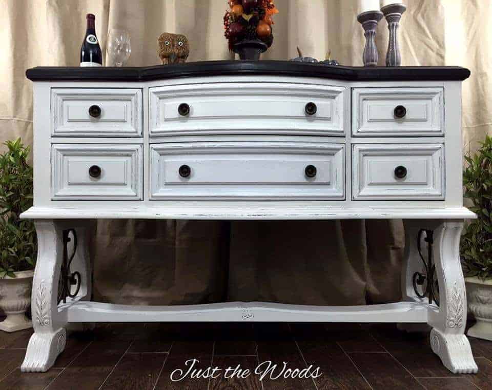 Painted Timeless White Buffet by Just the Woods