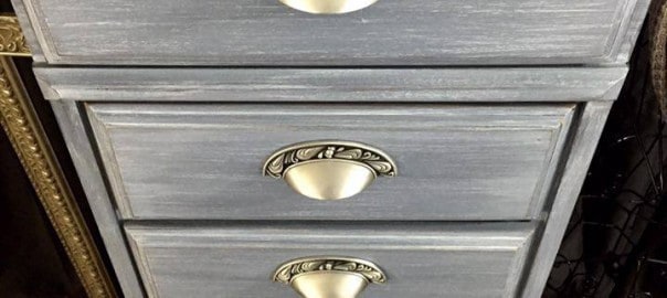 lingerie chest, staten island, nyc, painted chest, vintage chest, just the woods, chalk paint