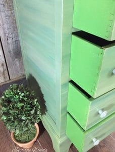 painted furniture, lingerie chest, vintage, shabby, nyc, blog, staten island, furniture, custom