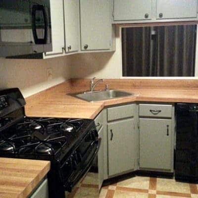 Custom Painted Kitchen Cabinets