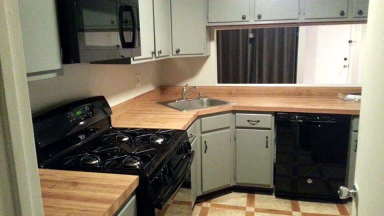 Custom Painted Kitchen Cabinets