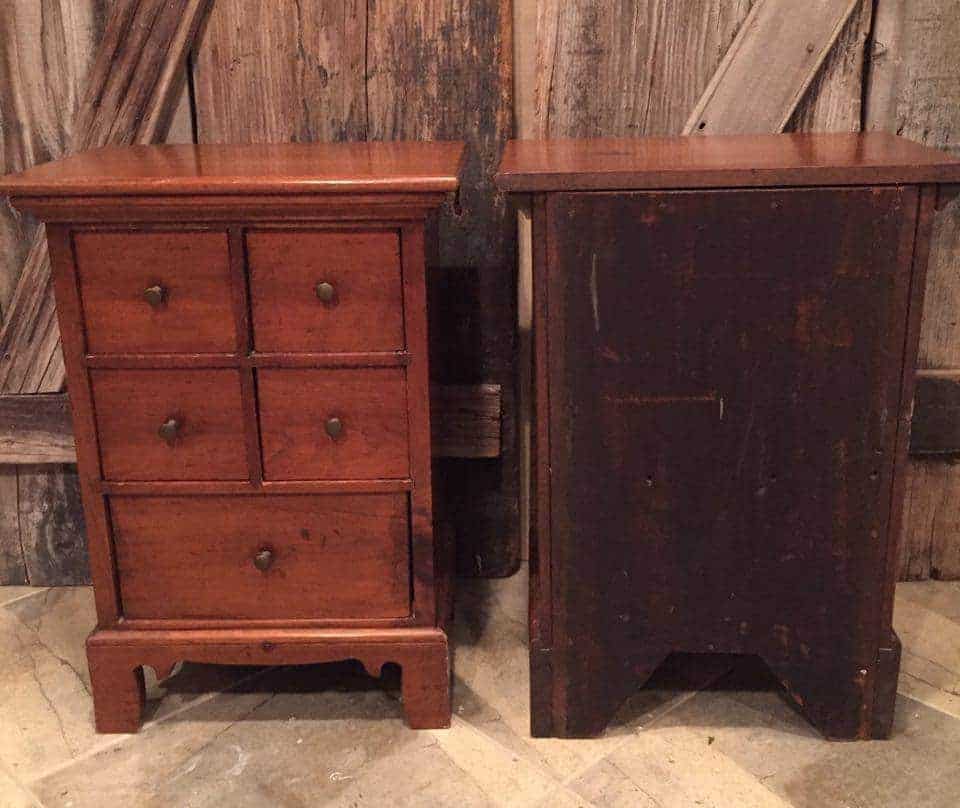 3 Simple Steps to Revive & Refresh Vintage Apothecary Tables