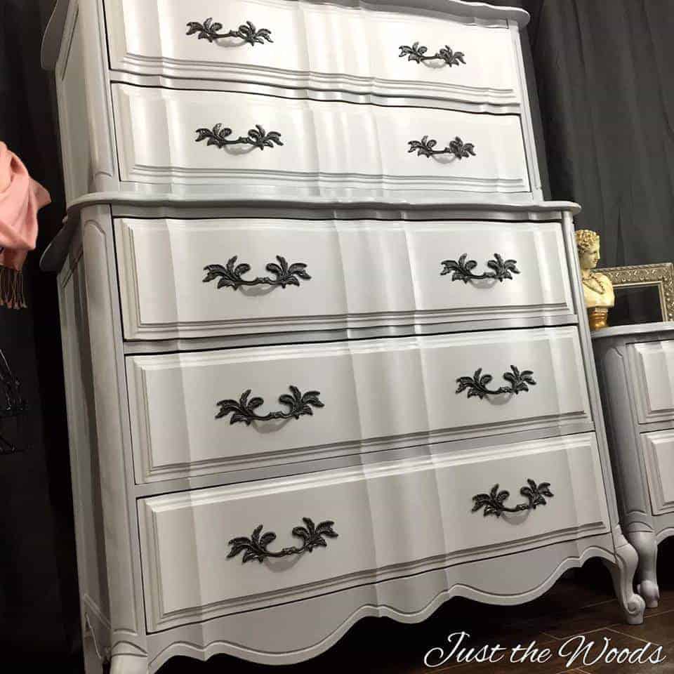 french provincial painted dresser, dresser painted, french furniture