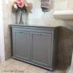 Hardwood Hamper Makeover