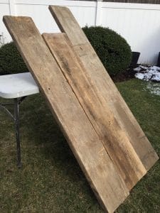 hand made, reclaimed barn wood farm table, just the woods, how to build, barn wood, farmhouse, industrial, furniture, nyc, staten island, nj