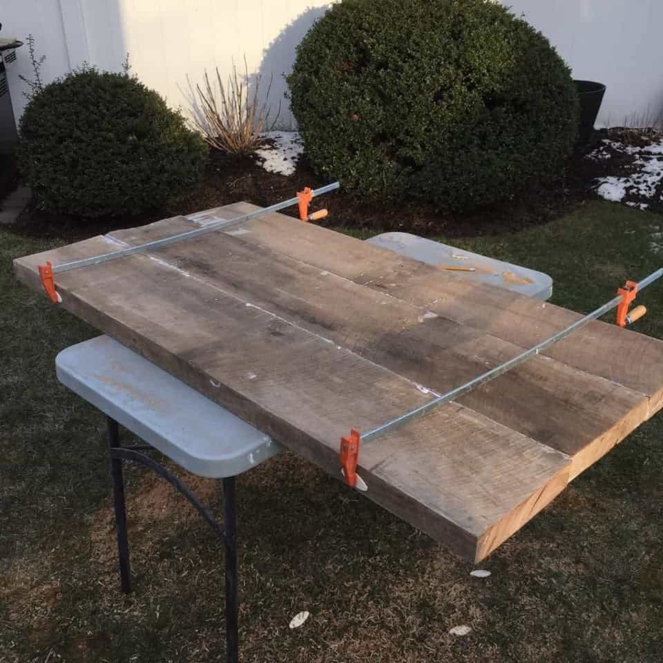 How to Build a Farm Table from Reclaimed Barn Wood