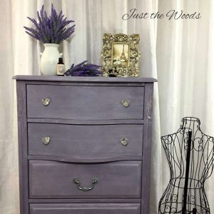 Lovely Lavender Lingerie Chest by Just the Woods