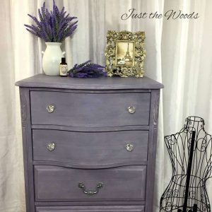 Lovely Lavender Lingerie Chest by Just the Woods