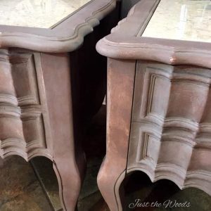 Romantic Painted Gustavian Style Tables / Just the Woods Romantic Painted Gustavian Style Tables / Just the Woods