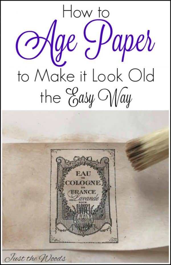 How to Age Paper to Make it Look Old the Easy Way