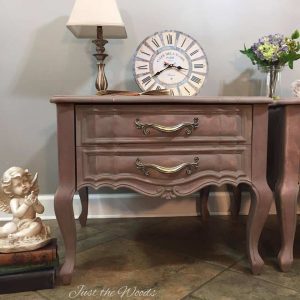 Romantic Painted Gustavian Style Tables / Just the Woods