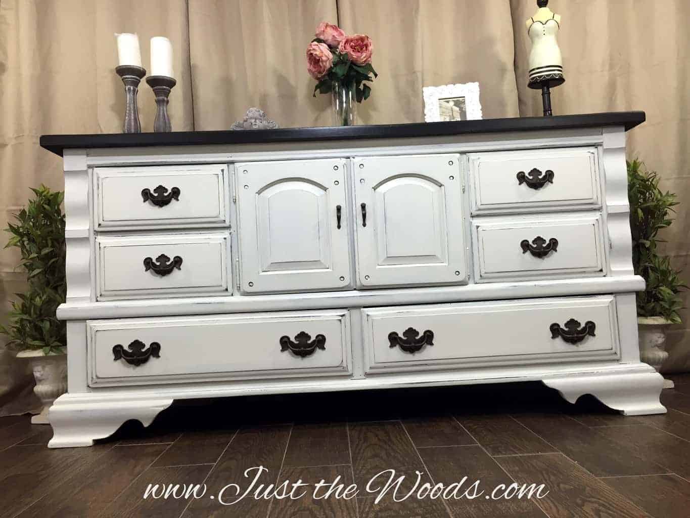 shabby chic dresser, vintage dresser, chalk paint, distressed white dresser, white dresser, vintage white dresser, white painted dresser