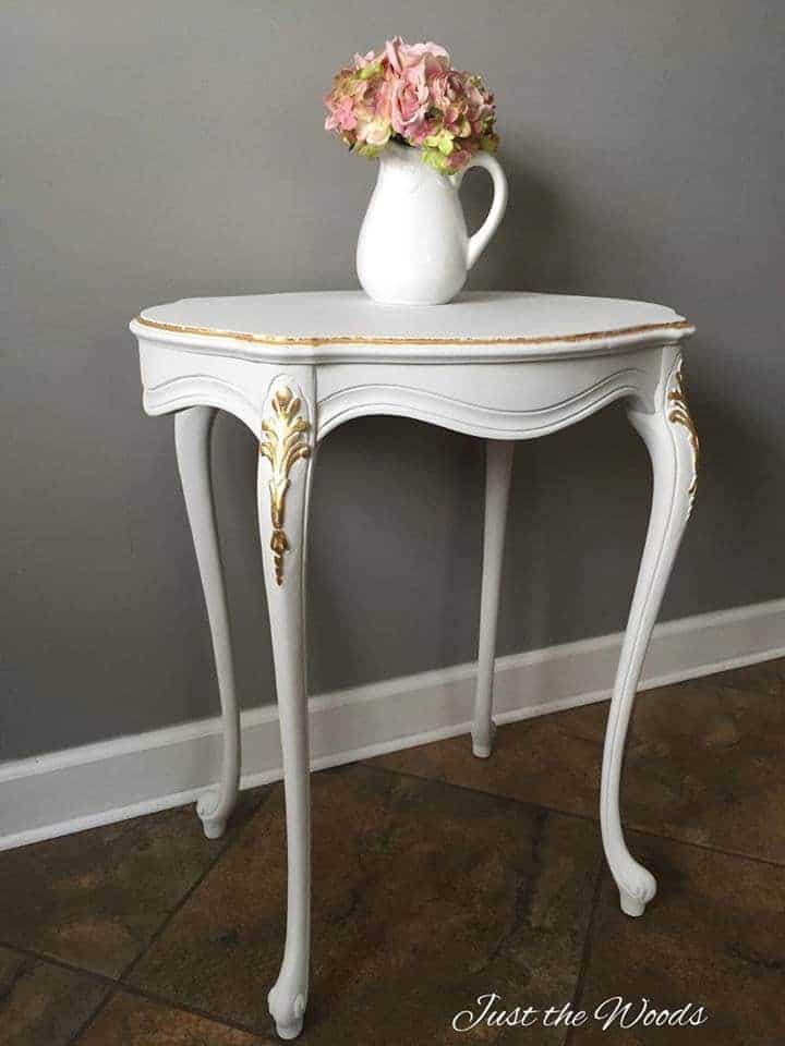 How to Add Gold Leaf to Painted Furniture for an Elegant Effect