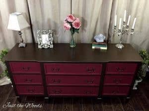 Barn Door Meets Metallic Bronze Drexel Dresser Barn Door Meets Metallic Bronze Drexel Dresser