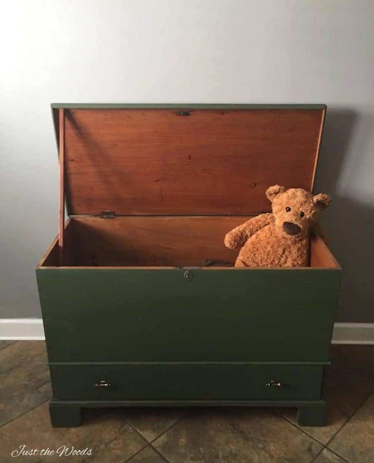 toy storage chest with drawers