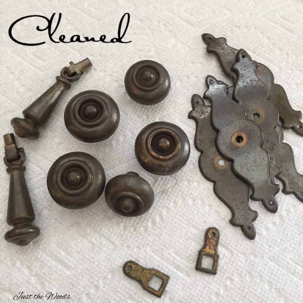 clean hardware for paint, prep hardware, vintage hardware