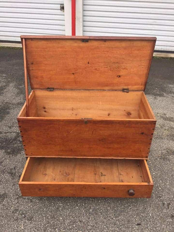 antique chest, storage chest, trunk, toy box, antique storage trunk and chest