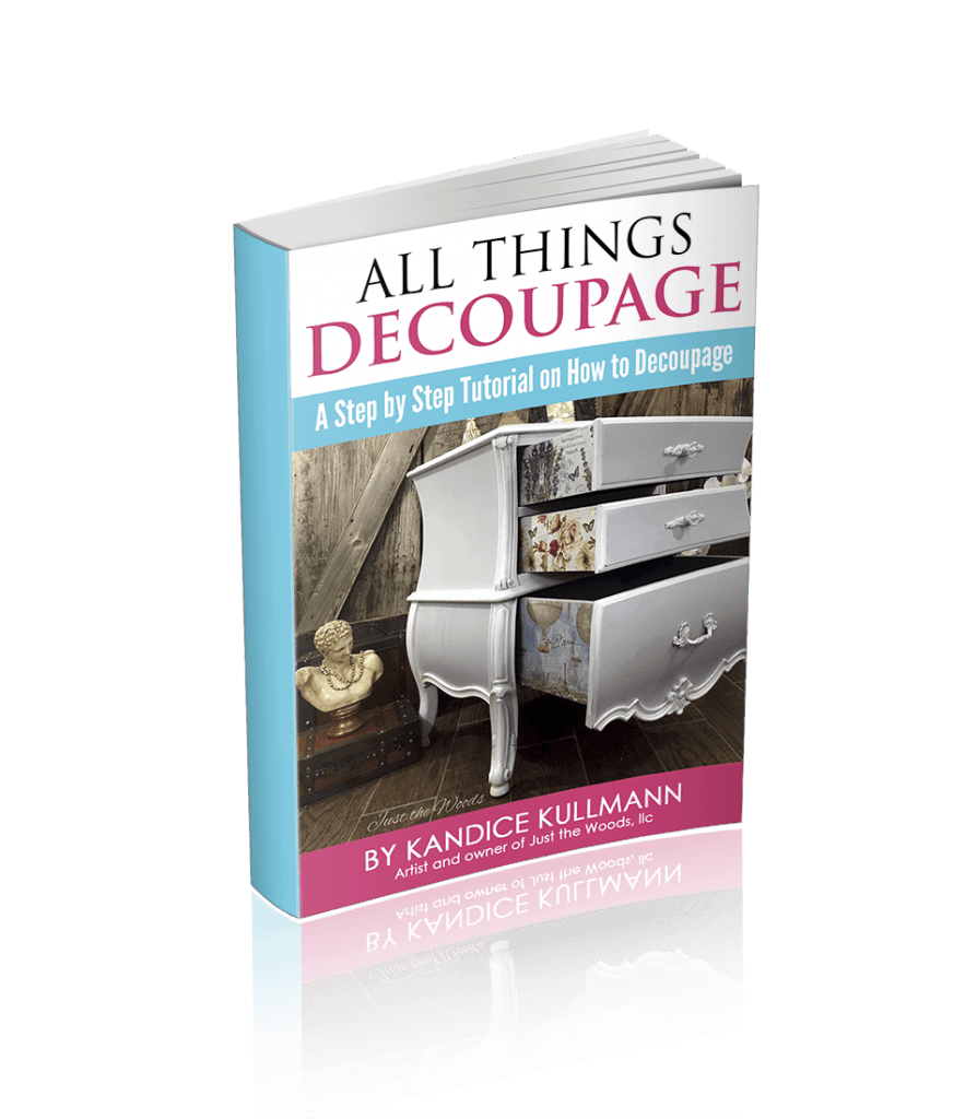 From Modern to Vintage Shabby Chic with Decoupaged Drawers