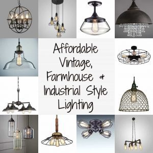 Affordable Farmhouse Lighting