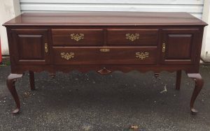 ethan allen buffet, vintage furniture, staten island, nyc, nj
