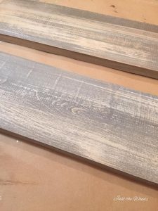 how to make new wood look weathered