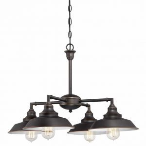 iron chandelier