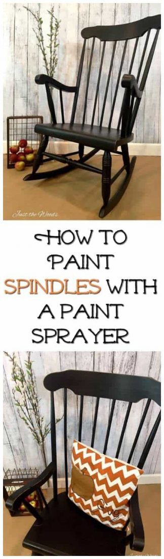 How to Paint Spindles