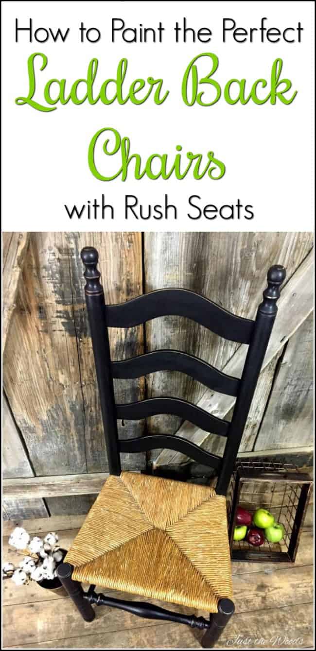 How to Paint the Perfect Ladder Back Chair the Easy Way