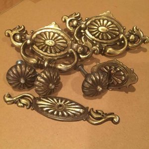 original hardware, painted hardware, ornate hardware, vintage hardware