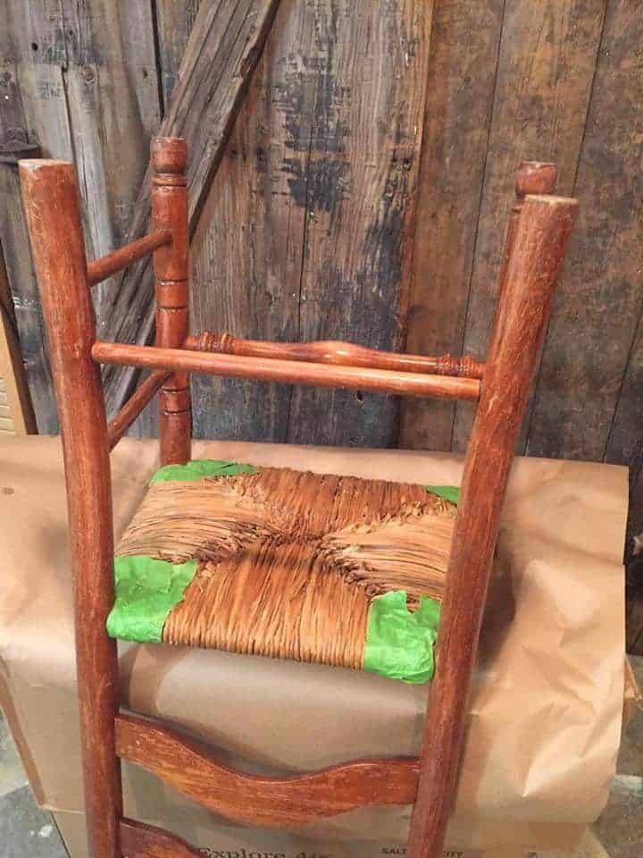 How to Paint the Perfect Ladder Back Chair the Easy Way