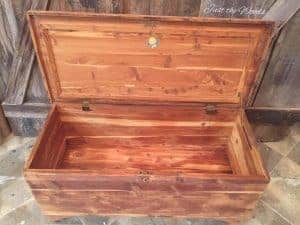 Jacob Bloom Cedar Chest, cedar wood, wood grain, nyc