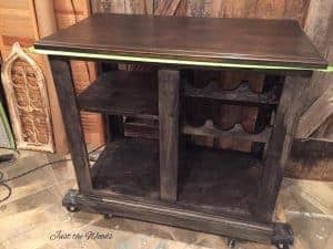 Kitchen Island Painted Black, painted kitchen island, black kitchen island