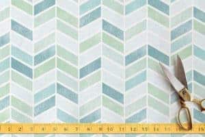 chevron fabric, decoupage fabric, 