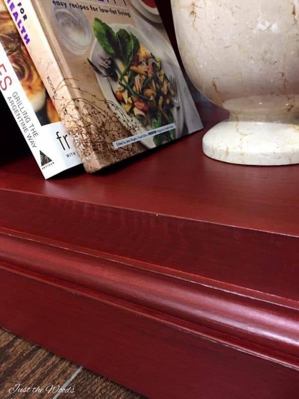 How to Paint Your Own Red Kitchen Island for Your Radiant Red Kitchen